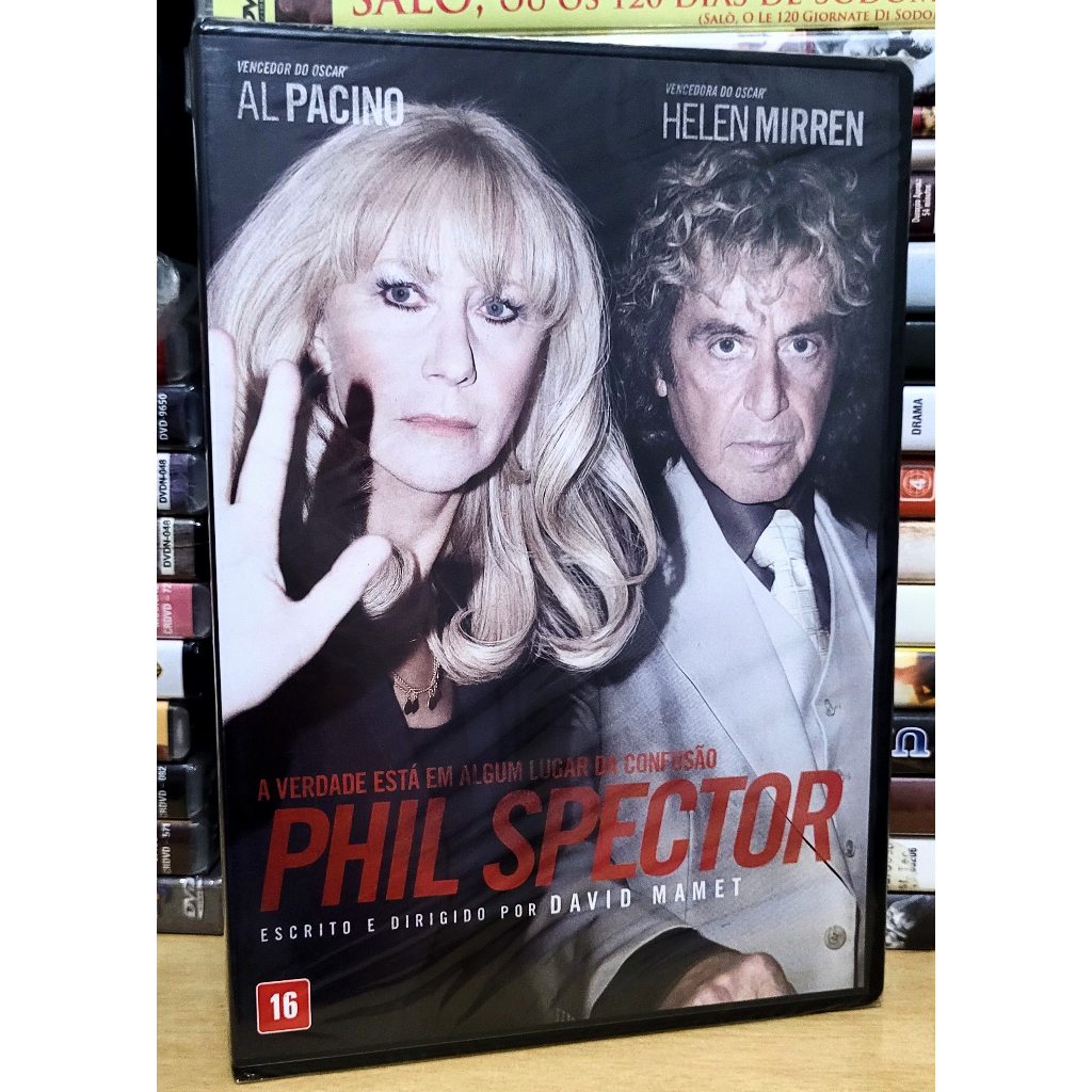 DVD Phil Spector - Al Pacino (Original Lacrado) | Shopee Brasil