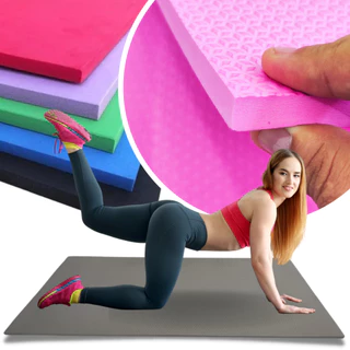 Colchonete de Academia em EVA de 100x50cm com 10mm de Espessura para Atividade Física Exercício Escola Ginástica Aeróbica Yoga