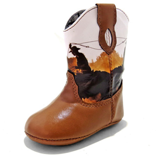 Bota Country Bebê Menino Menina Sapatinho de Bebê