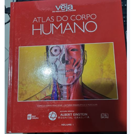 Atlas Do Corpo Humano Capa Dura Guia Veja Shopee Brasil