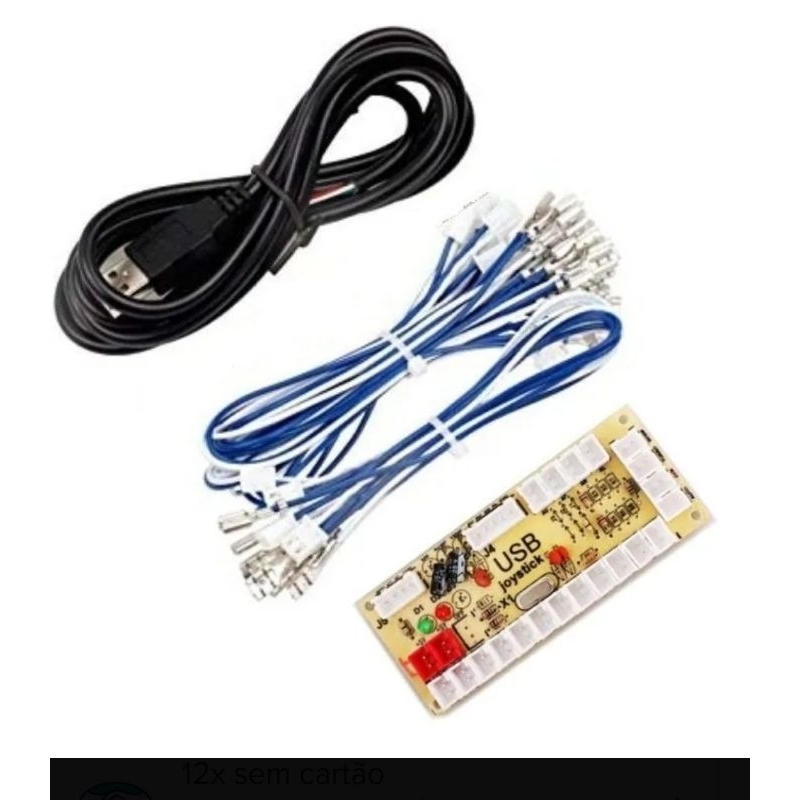 Placa Usb Zero Delay Arcade Pc Ps3 Ps4 batocera, Emuelec, Raspberry