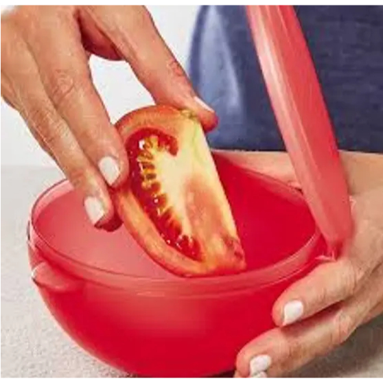 Porta Tomate Vermelho 350ml Original Tupperware | Shopee Brasil
