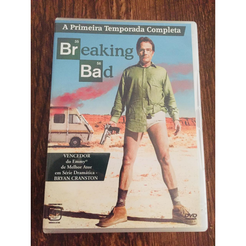 DVD série completa primeira temporada breaking bad usado | Shopee Brasil