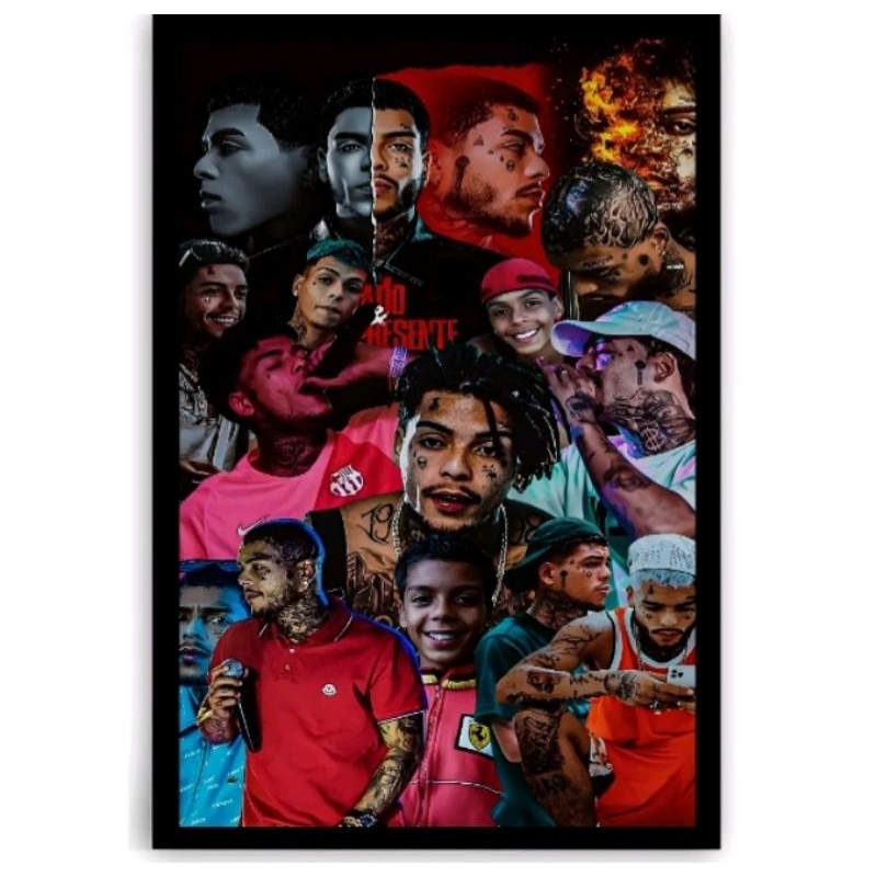Quadro Mc Kevin Funk* Vida de Artista Quadro mc kevin Quadro mc kevin ...
