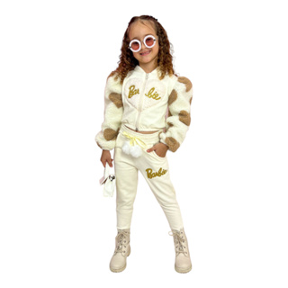 Conjunto De Menina Barbie Roupa de Frio Moda Inverno - AnimezCore