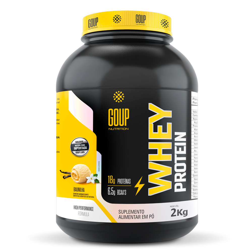 Whey Protein Concentrado 2kg GoUP Nutrition