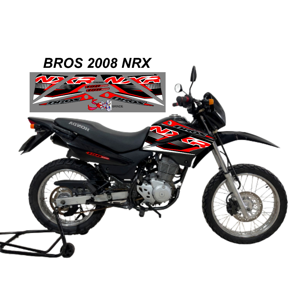 KIT FAIXAS ADESIVOS BROS 2008 EDIÇÃO ESPECIAL | Shopee Brasil