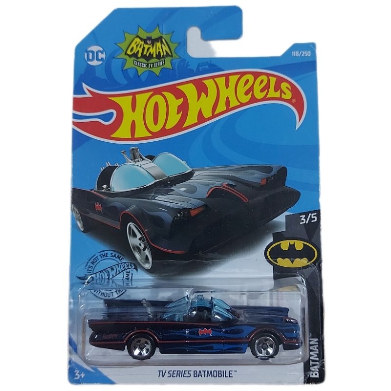 Tv Series Batmobile Batman 3 5 Hot Wheels 2019 FYF61