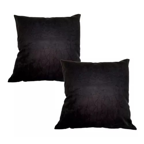 CAPA ALMOFADA DE SUEDE KIT COM 2 UNIDADES
