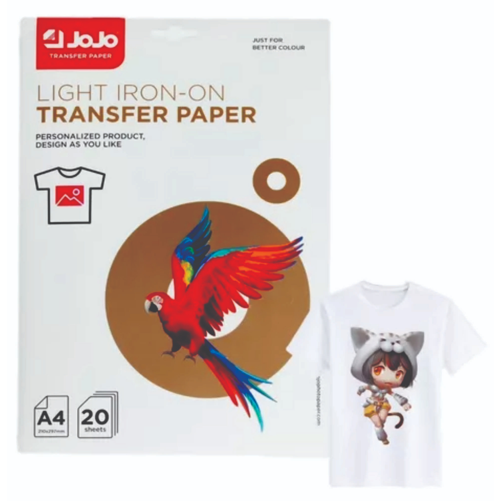 Papel Transfer A4 Para Tecidos Claros 10 Folhas Shopee Brasil 0153