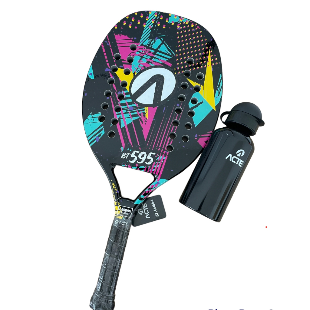 Raquete Beach Tennis Leve Fibra/carbono Acte595 | Shopee Brasil