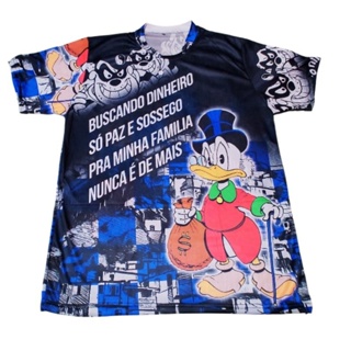 Camiseta Mandrake Pato Donald Tio Patinhas Favela Padre