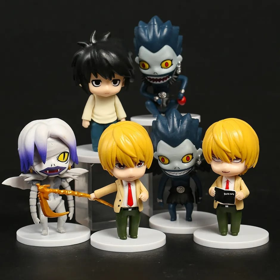 Anime death note l ryuuku ryuk pvc figura de ação brinquedos anime filme  coleção modelo de