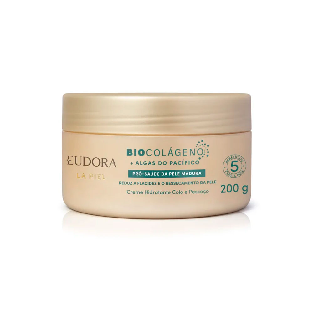 Creme Hidratante Colo e Pescoço La Piel Alga do Pacífico 200g | Shopee ...