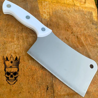 Cutelo Profissional Faca Inox Não Enferruja Robusto Extremamente Afiado Boa Pegada 7 Polegadas