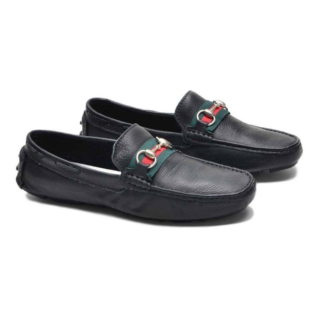 Mocassim Drive Gucci Masculino Couro Legitimo | Shopee Brasil
