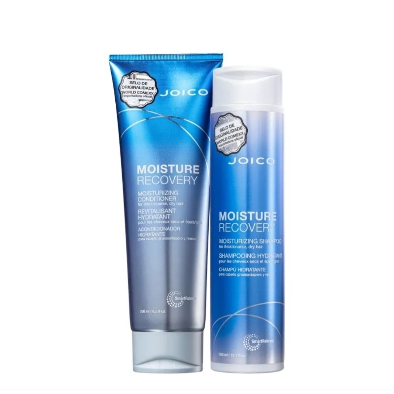 Kit Joico Moisture Recovery Smart Release Duo shampoo 300ml+Condicionador 250ml Shopee Brasil