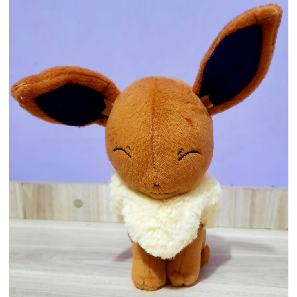 Eevee Evoluções Pelúcia Original Tomy 12cm Unidade Unidade