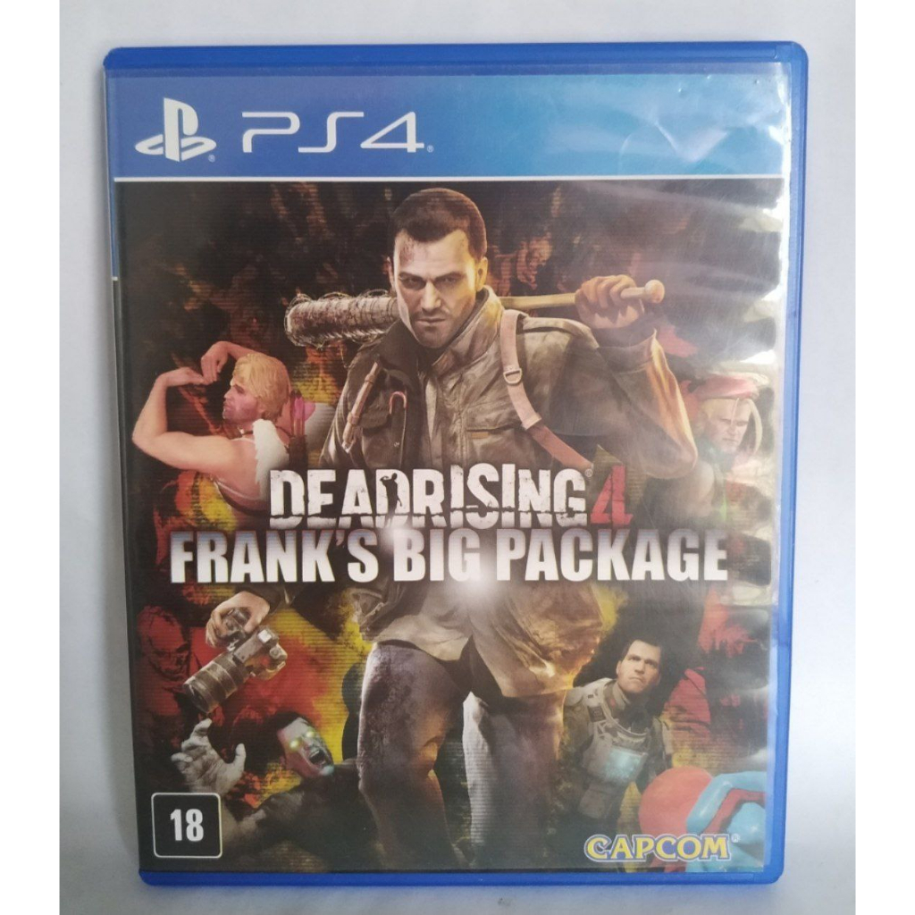 Jeu PS4 Dead Rising 4: Frank's Big Package – Bon État – Version Française – Complet Avec Boîtier
