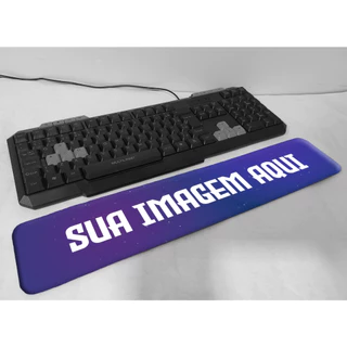 Apoio de pulso personalizado 47x9 cm punho mouse pad teclado mousepad