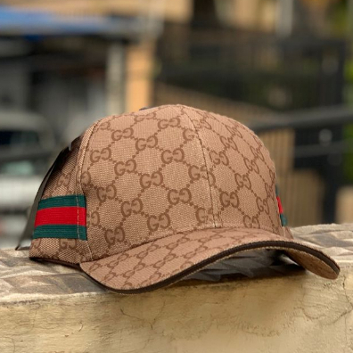 Boné Masculino Grife Monogramado Fecho Em Couro Importado Premium
