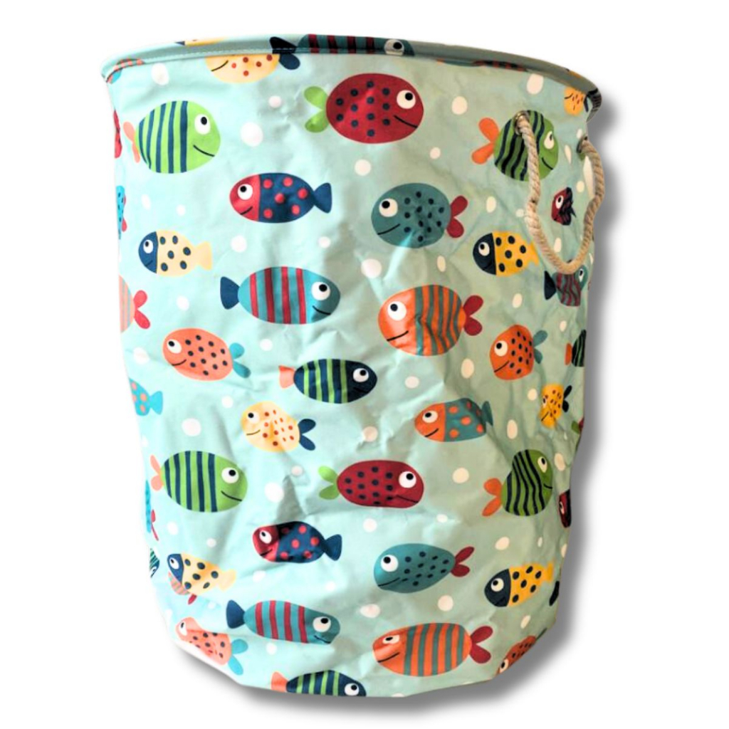 Cesto Organizador de Roupas Suja Bebê Porta Brinquedos Sesto Dobravel ...