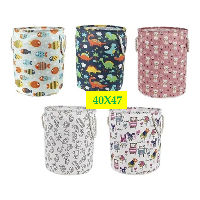 Cesto Organizador de Roupas Suja Bebê Porta Brinquedos Sesto Dobravel ...