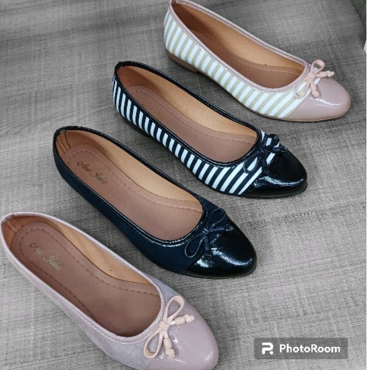 Sapatilha Feminino Mule Sapato Bico Fino Mocassim Rasteirinha Feminina  Casual Confortável Leve Preto Molec