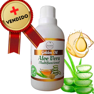 Óleo de Aloe Vera Tratamento Natural para Psoríase - Alívio dos Sintomas 100ml