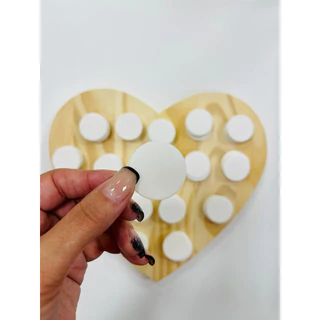 Bolacha de EVA - 3 cm - 100 g (Aproximadamente 1000 unidades)