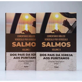 Box Salmos | Comentário Bíblico | Volume 1 e 2 | Brochura | Charles Spurgeon
