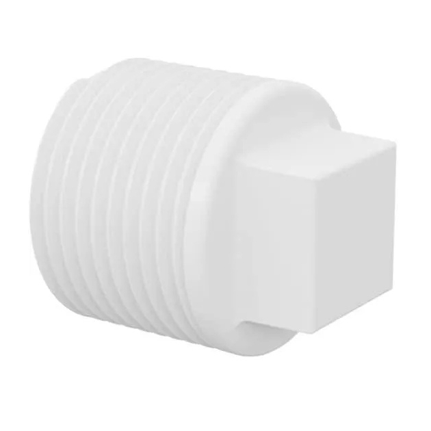 Kit 25un Plug Tampão PVC Roscável 3/4'' (25mm) Branco | Shopee Brasil