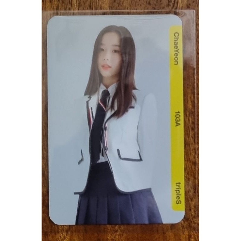 tripleS Objekt ATOM01 Chaeyeon photocard | Shopee Brasil