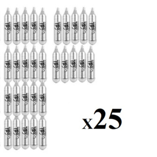 Kit C/25 Cilindro de Pressão Gás Co2 12G Asdl
