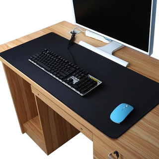 Mousepad Gamer Preto Extra Grande Sem Desenho 70 X 35 Cm Mouse Pad