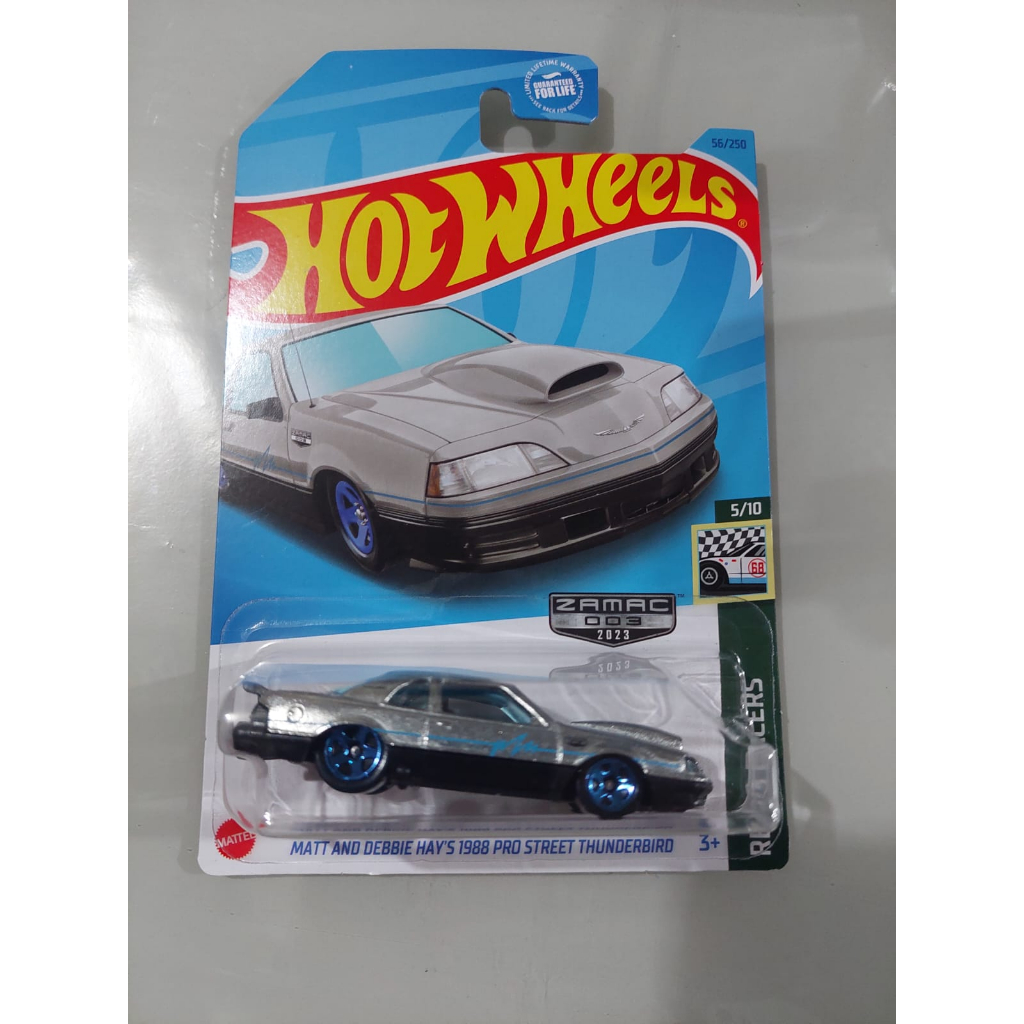 Hot Wheels Matt And Debbie Hays 1988 Pro Street Thunderbird - Zamac