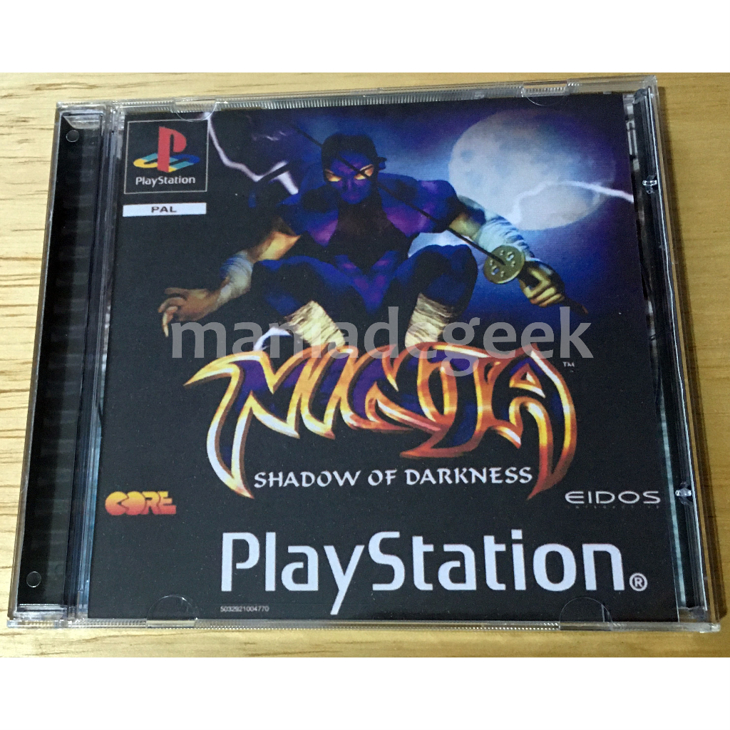 Jogo Ninja Shadow of Darkness de Play 1 PsOne | Shopee Brasil