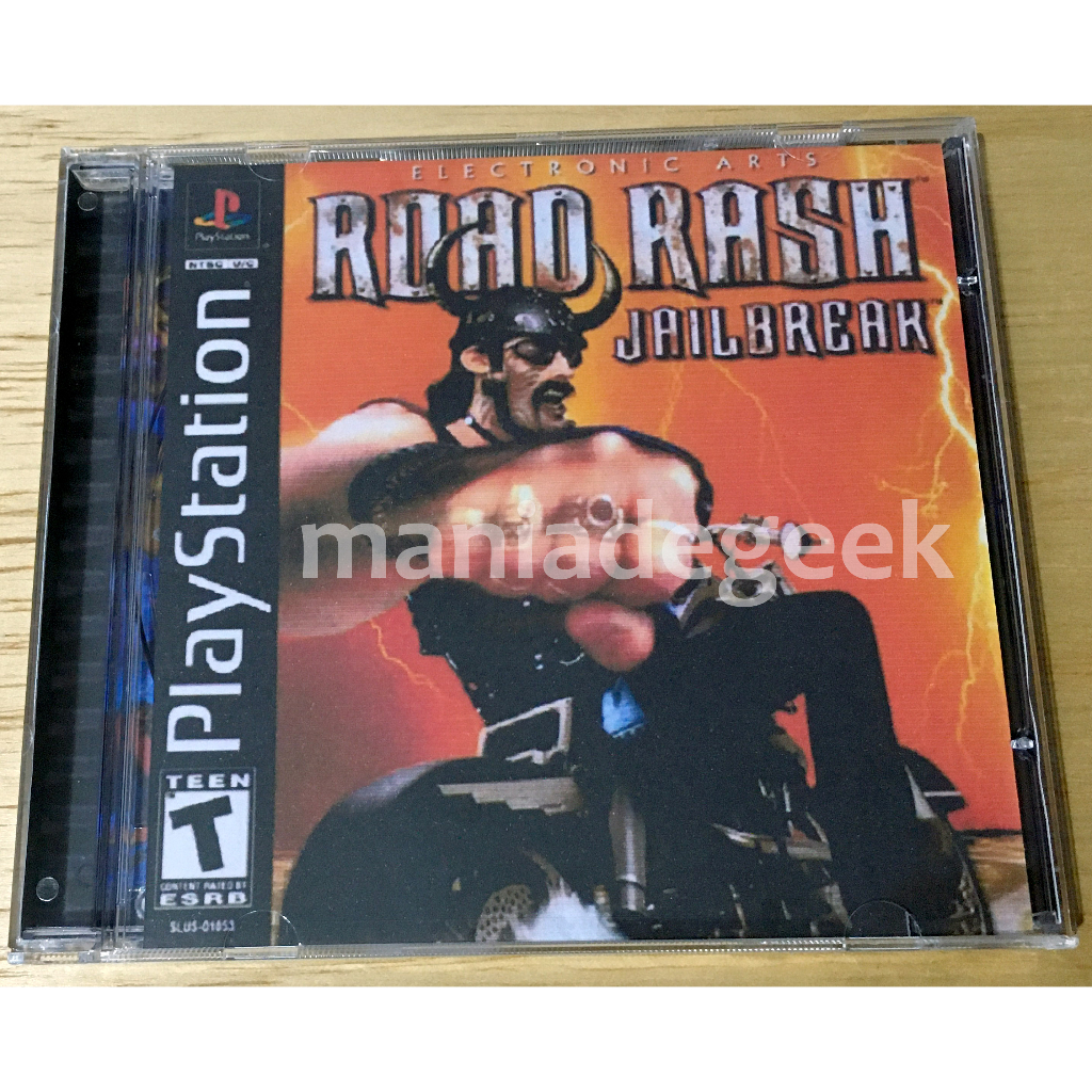 Jogo Road Rash Jailbreak de Play 1 PsOne