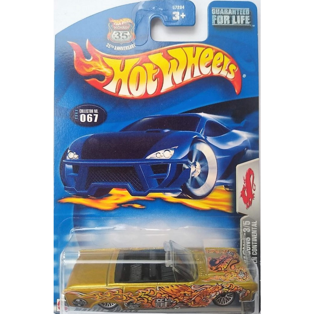 Hot Wheels Lincoln Continental 1964 Conversível Mattel 1:64