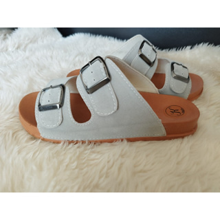 Sandalia Birken papete feminina e masculina unissex com fivelas ajustaveis TN110 SL/CAMEL