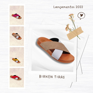 Sandália Birken Papete em modelo trançado feminino TX300