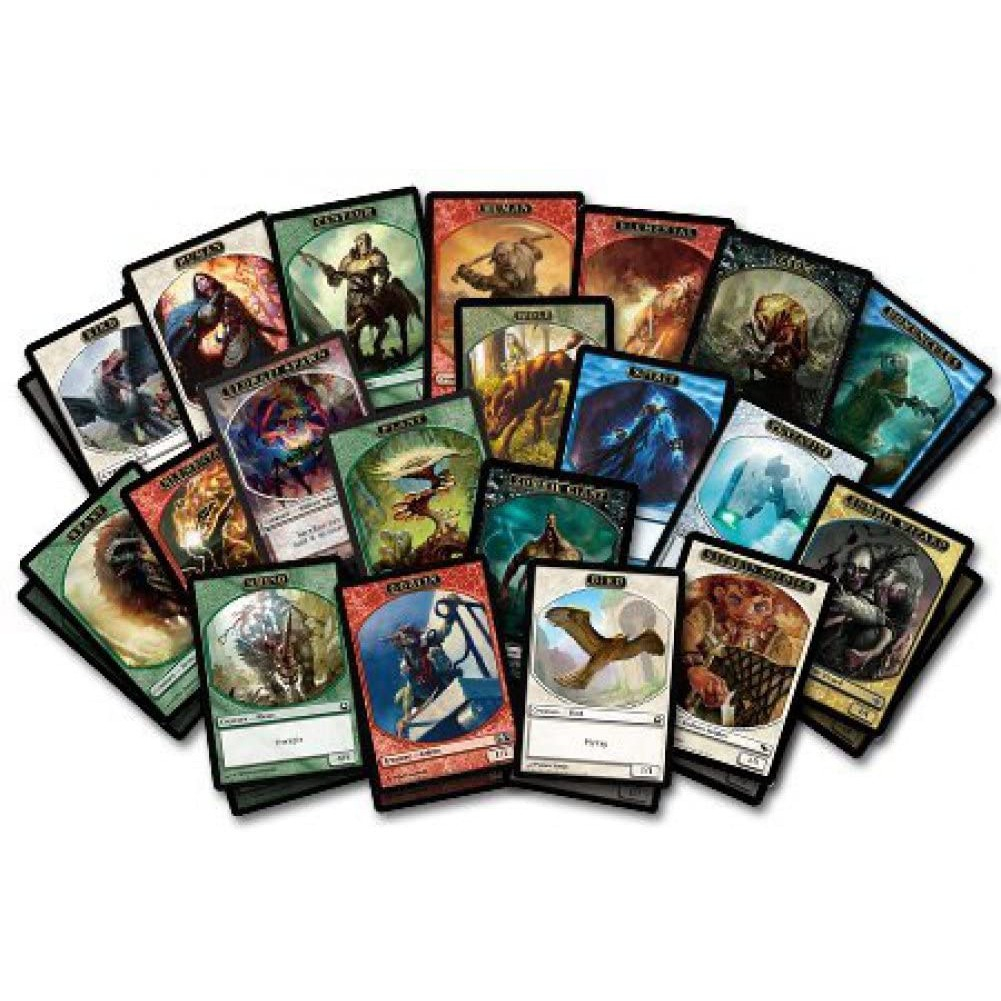 100 fichas de Magic The Gathering