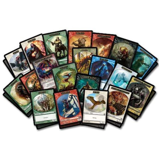 100 fichas de Magic The Gathering