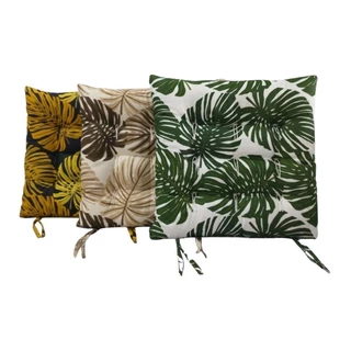 Almofada Assento Para Cadeira Futon Estampado Gorgurinho Com Amarril