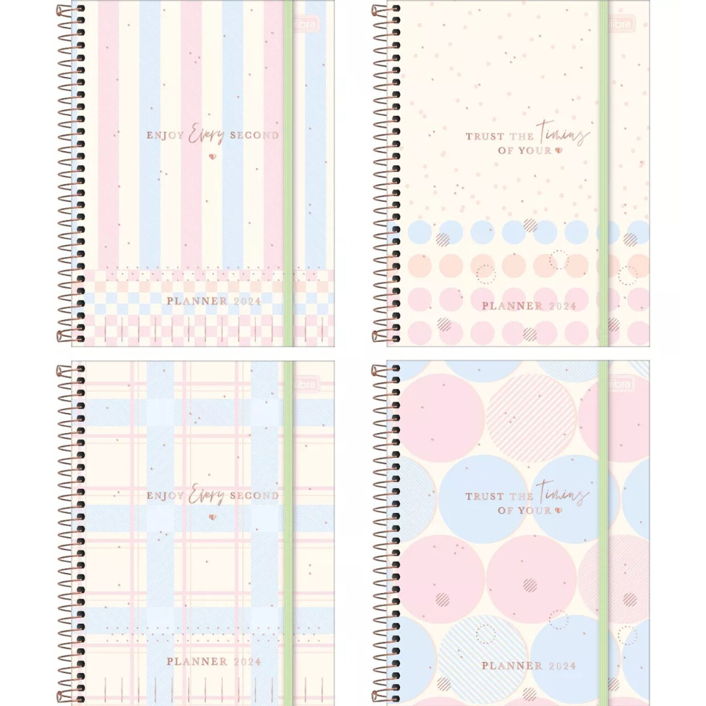 Agenda Planner Soho 2024 Tilibra Shopee Brasil