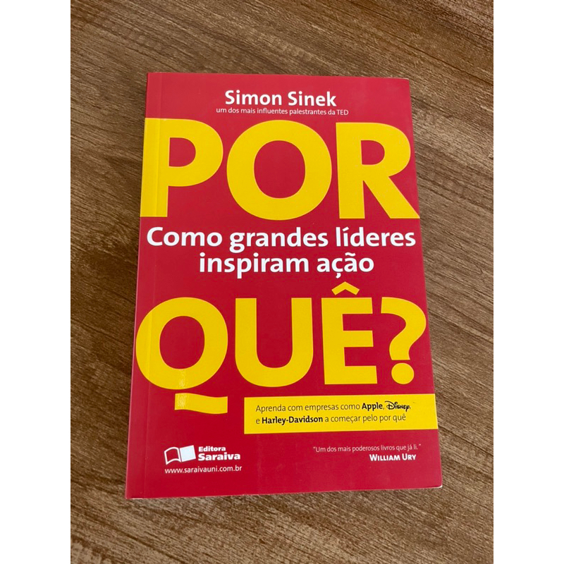 Livro: Por quê? Como Grandes Líderes Inspiram Ação | Shopee Brasil