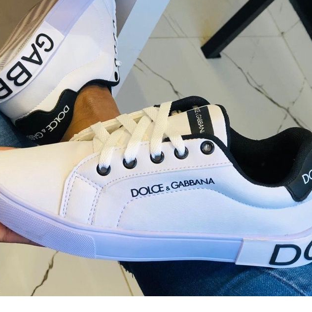 Tênis Feminino Masculino dolce Gabbana casual leve confortável barato lançamento