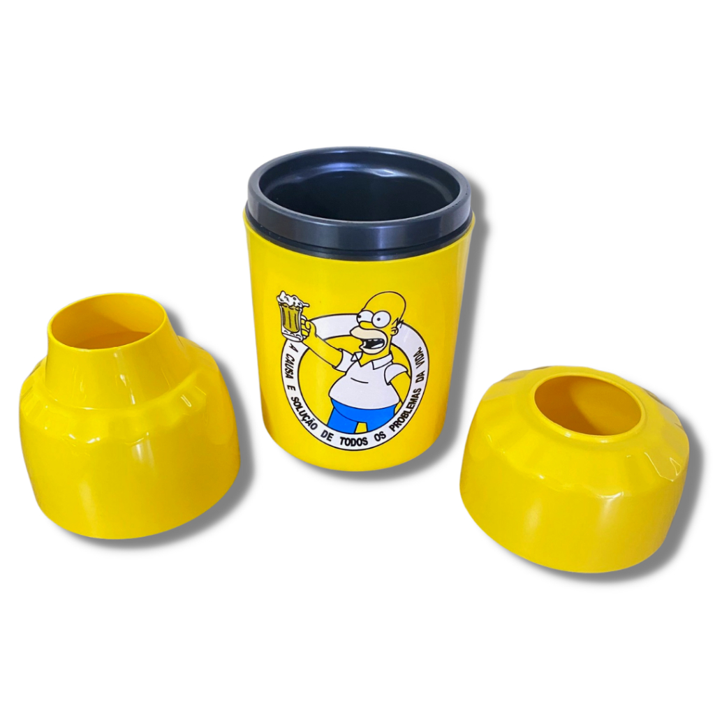 Monte Seu Kit Suporte Cerveja Os Simpsons Personagens 350ml