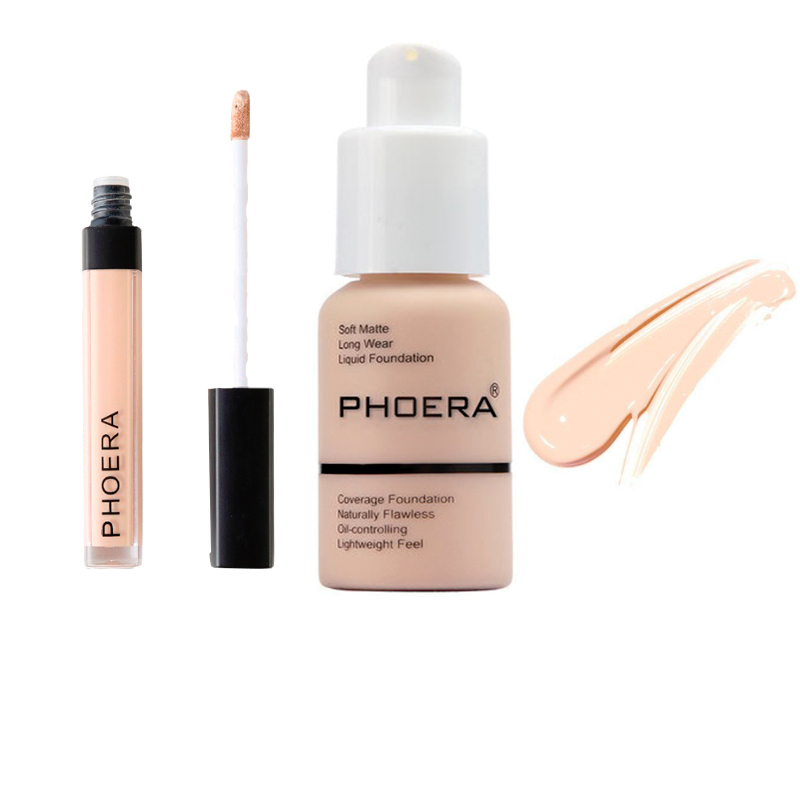 Base Phoera + Corretivo Phoera- Pronta Entrega | Shopee Brasil