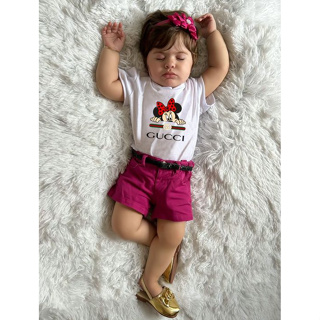 1 Blusa mini blogueirinha, 1 blusa mini diva, roupa infantil (1 Peça)